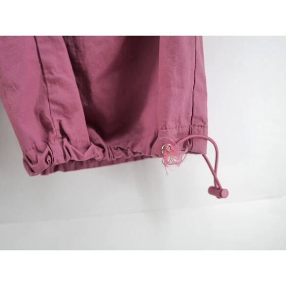 Rachel Paige Red Lightweight Cargo Pants Drawstring‎ Waist Medium NWT Women - Picture 3 of 8
